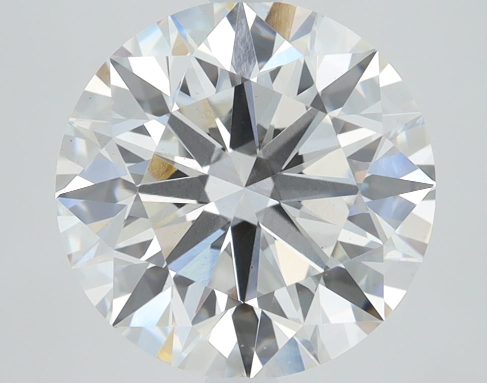 3.73 Carat Round Cut Lab Diamond