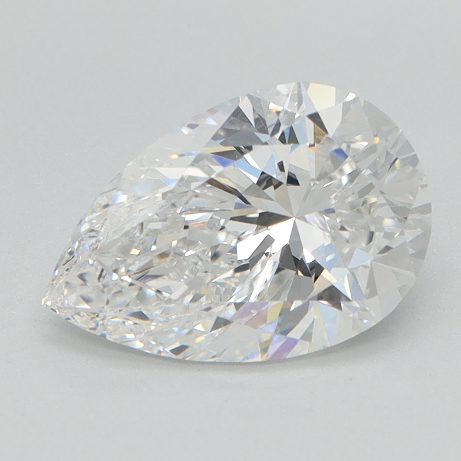 1.59 Carat Pear Cut Lab Diamond