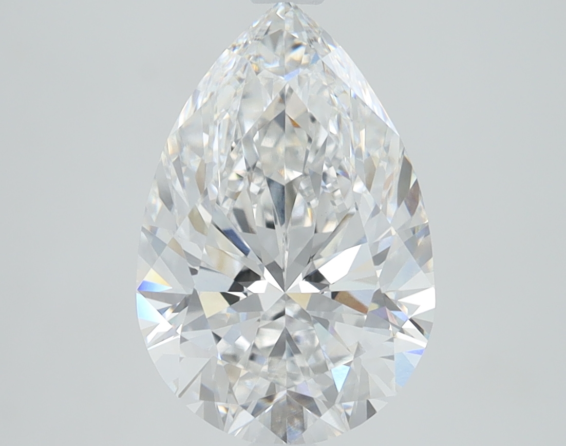 2.81 Carat Pear Cut Lab Diamond