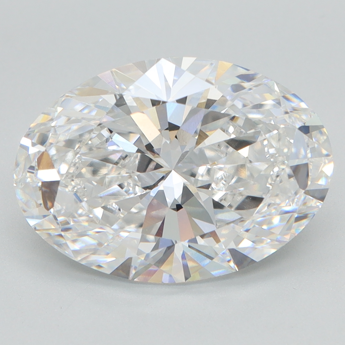 4.11 Carat Oval Cut Lab Diamond