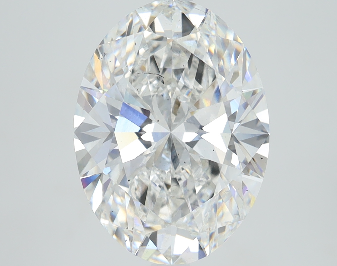 4.09 Carat Oval Cut Lab Diamond