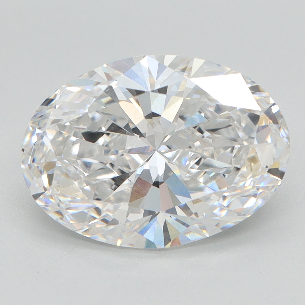 3.46 Carat Oval Cut Lab Diamond