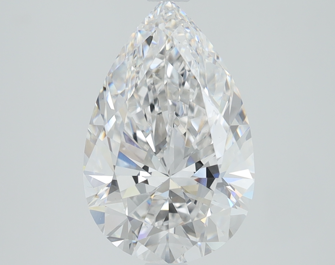 2.52 Carat Pear Cut Lab Diamond