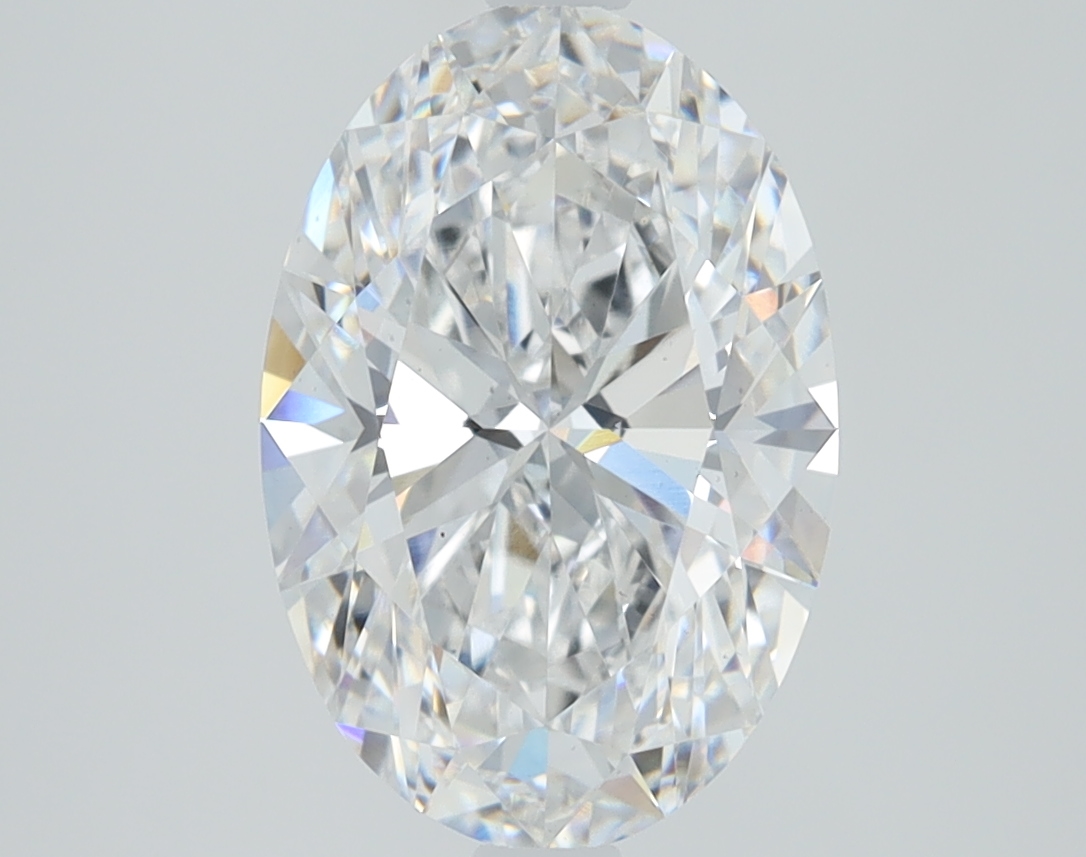 3.27 Carat Oval Cut Lab Diamond