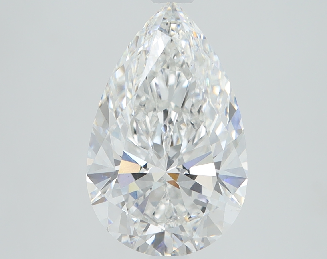 2.52 Carat Pear Cut Lab Diamond