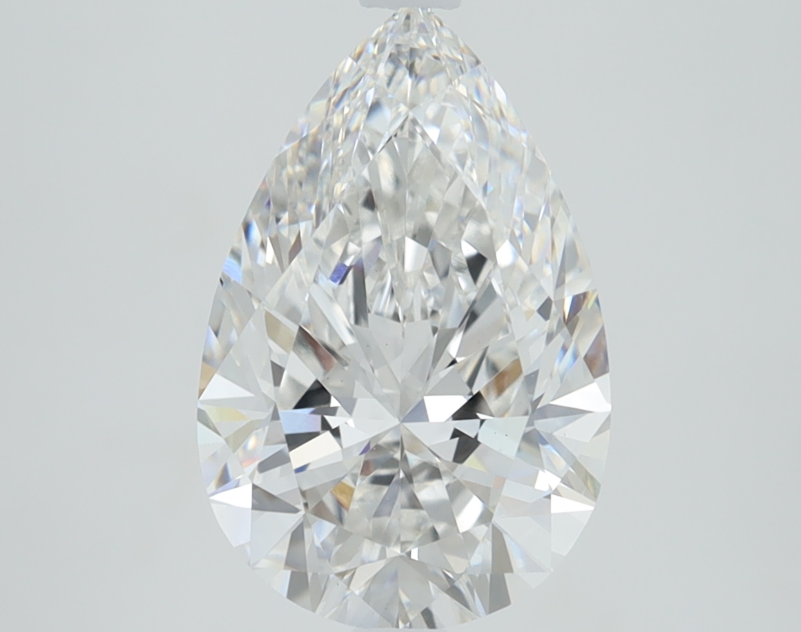 2.83 Carat Pear Cut Lab Diamond