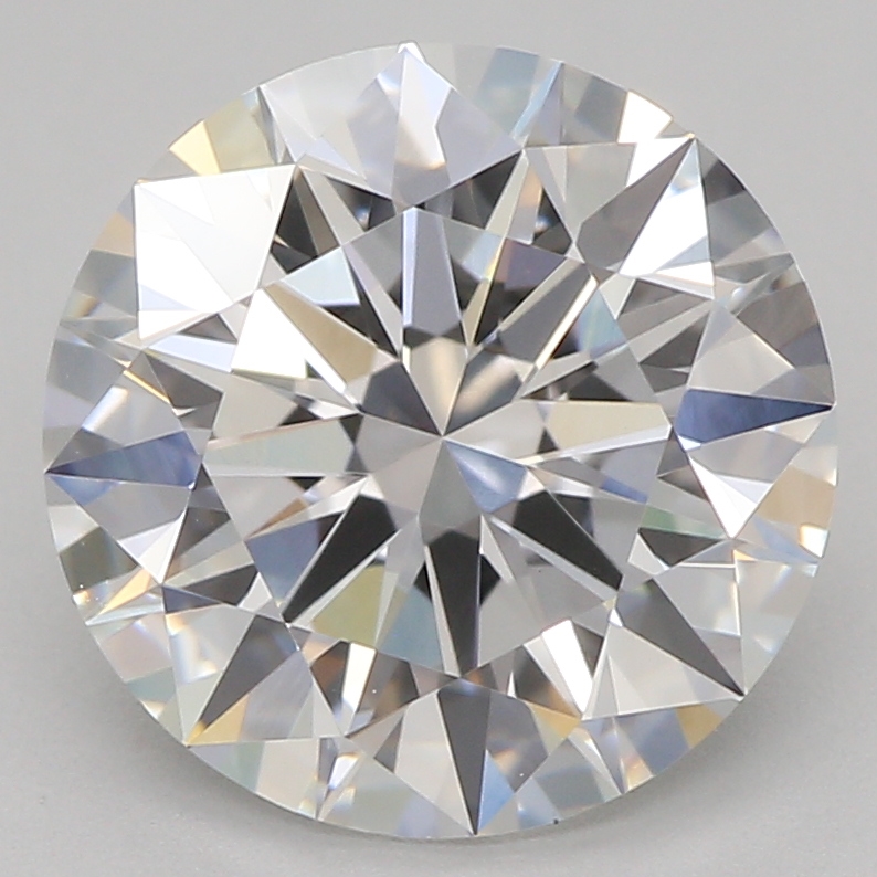 2.04 Carat Round Cut Lab Diamond