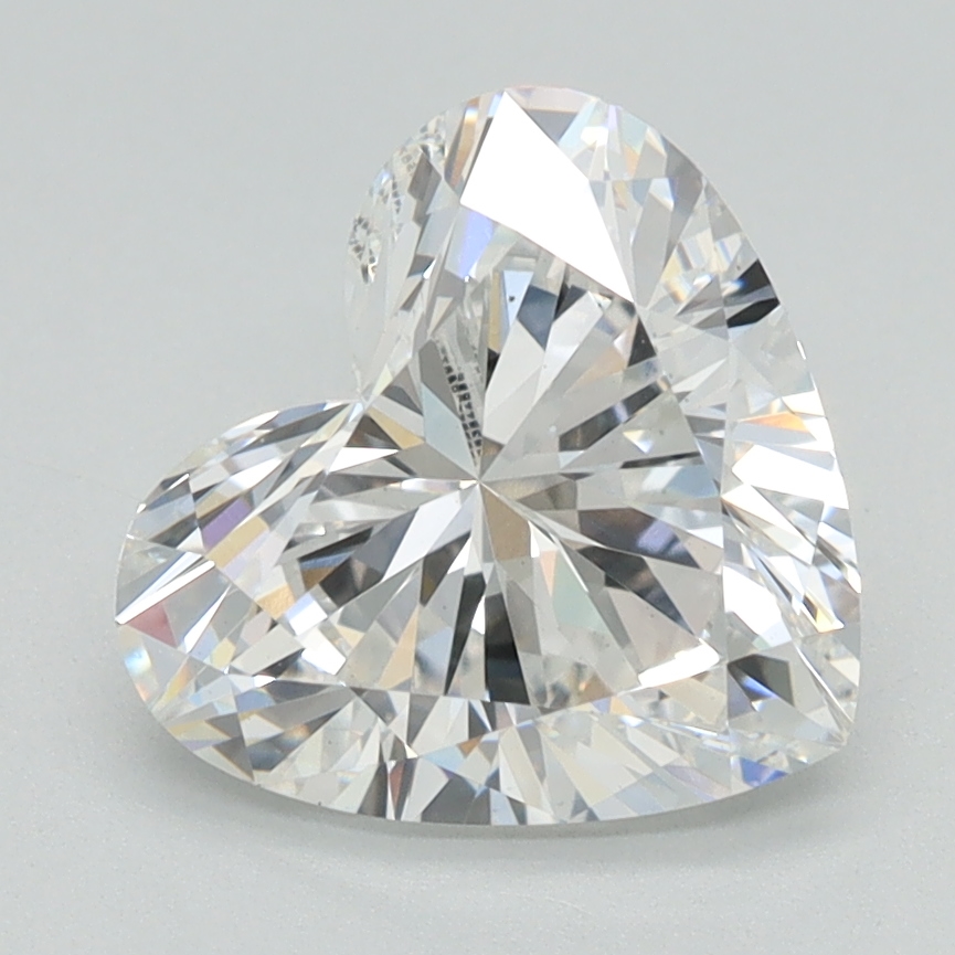 1.96 Carat Heart Cut Lab Diamond