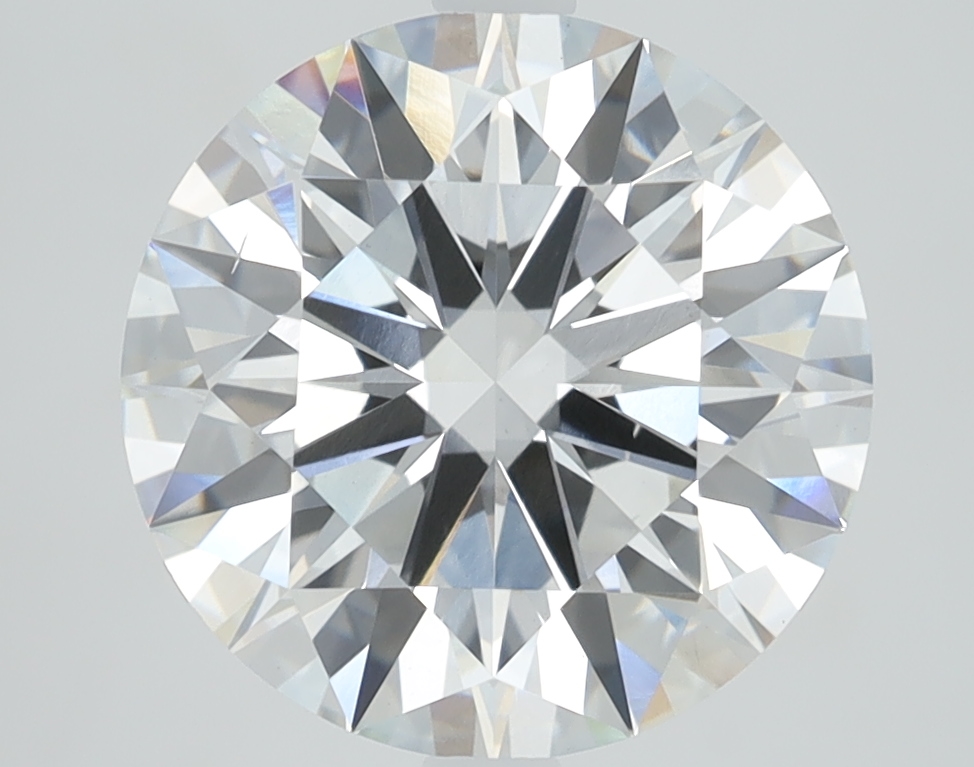 4.06 Carat Round Cut Lab Diamond