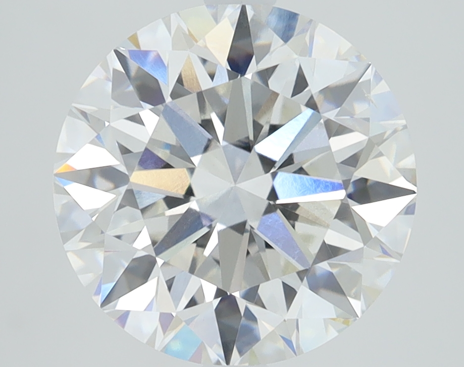 4.09 Carat Round Cut Lab Diamond