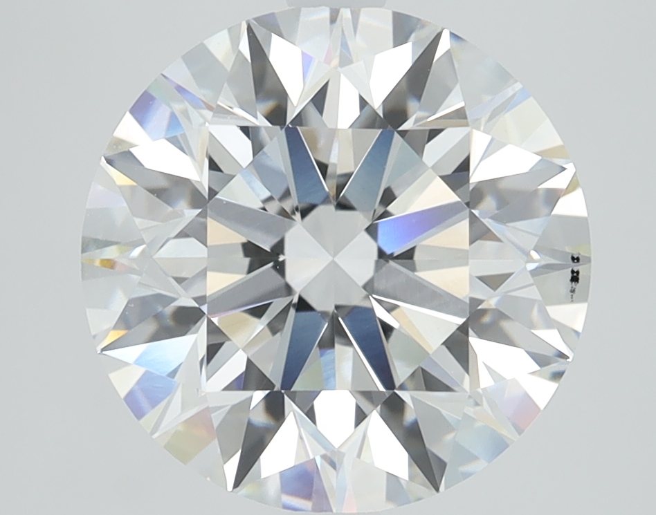 4.1 Carat Round Cut Lab Diamond