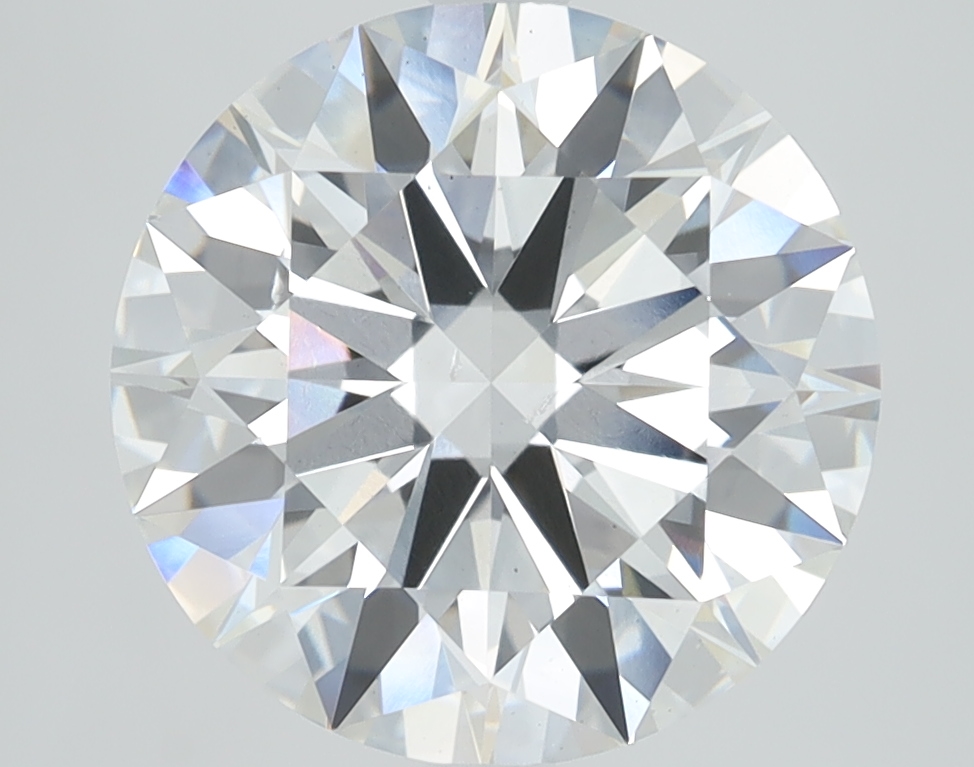 4.29 Carat Round Cut Lab Diamond