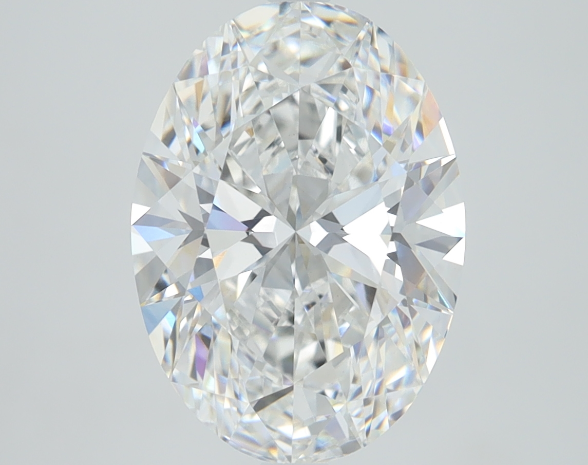 3.66 Carat Oval Cut Lab Diamond