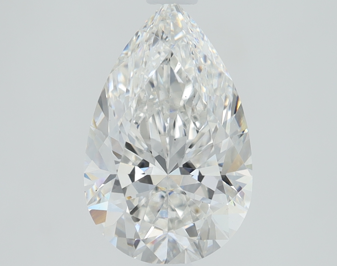 1.66 Carat Pear Cut Lab Diamond