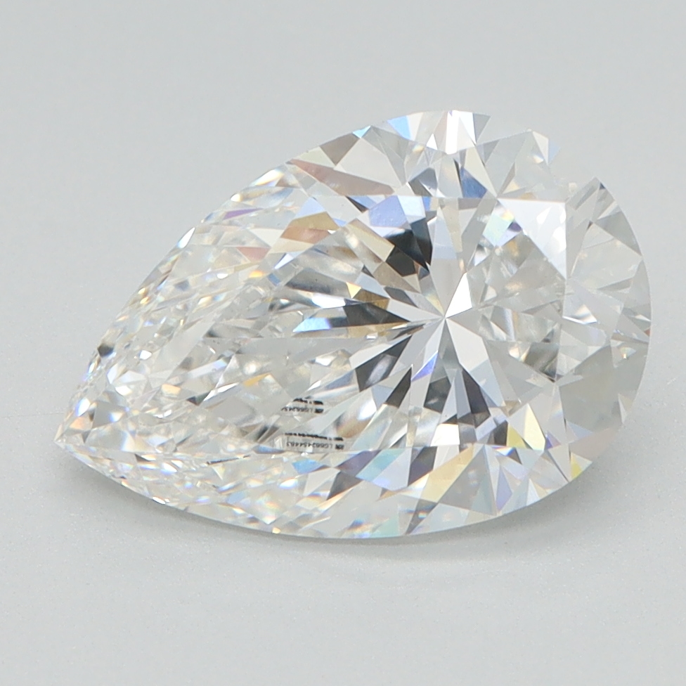 1.55 Carat Pear Cut Lab Diamond