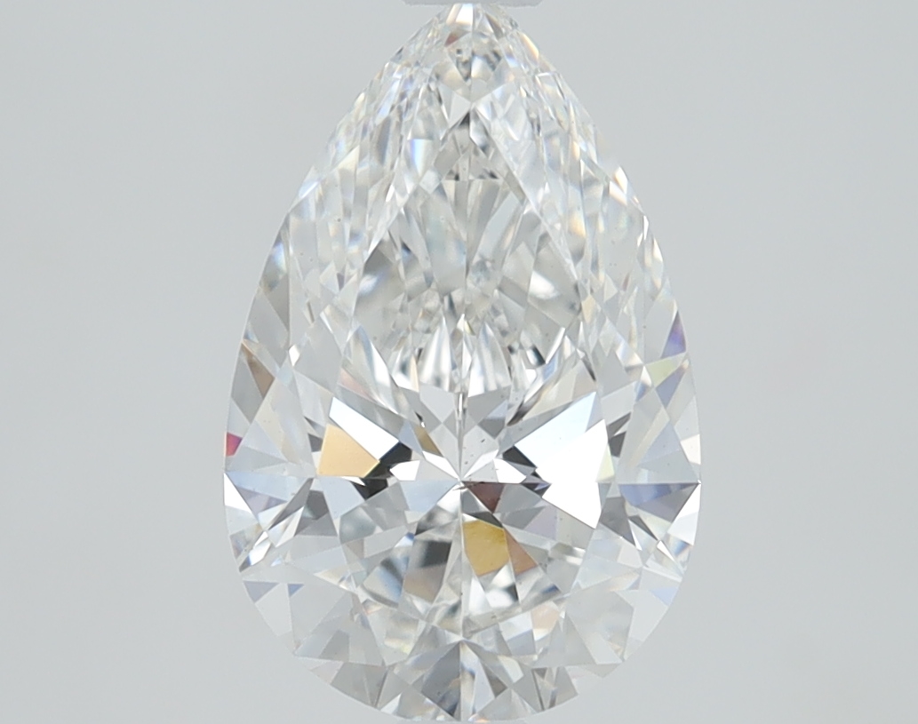 1.58 Carat Pear Cut Lab Diamond