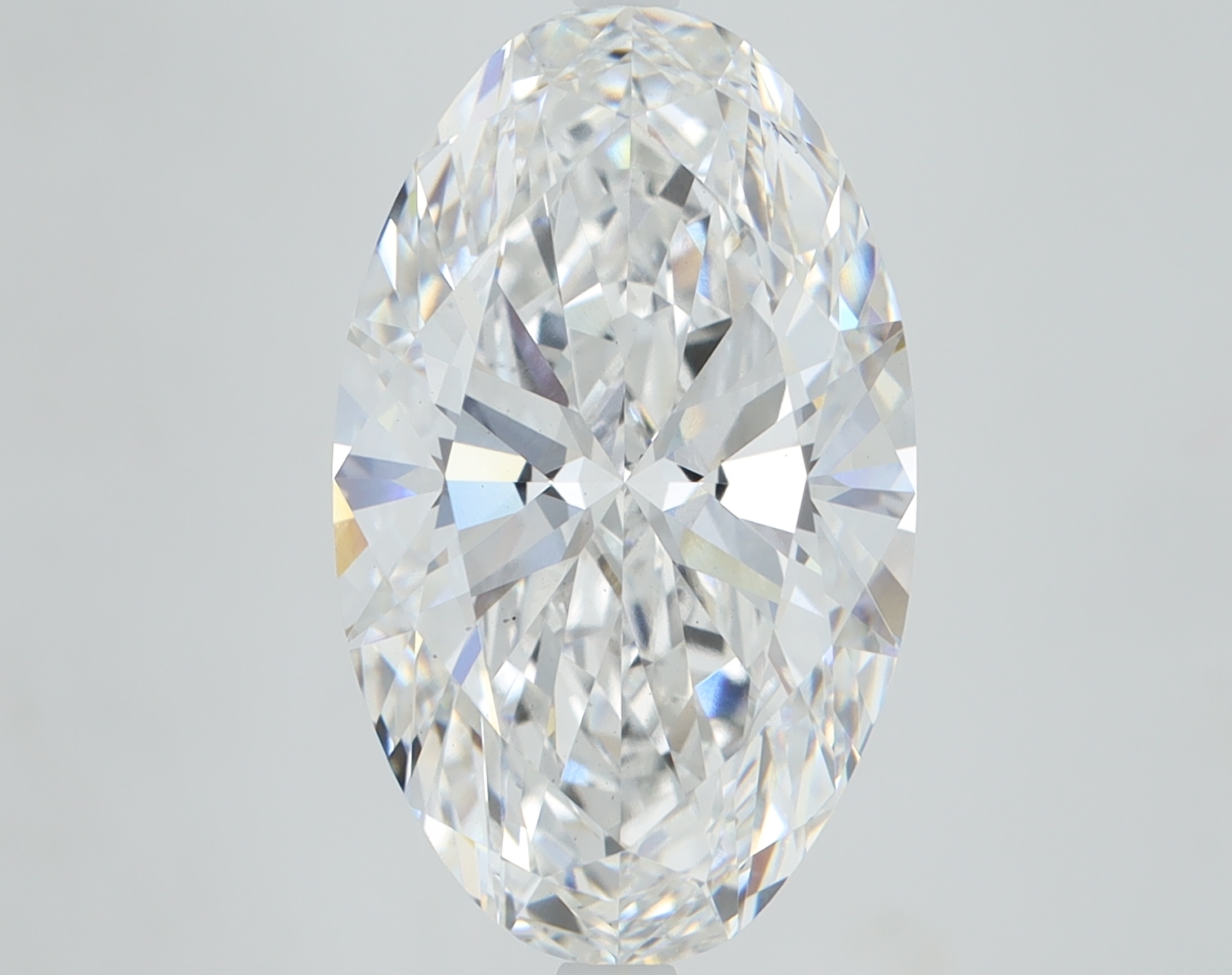 5.42 Carat Oval Cut Lab Diamond