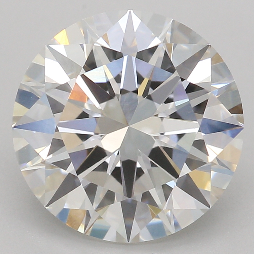 2.56 Carat Round Cut Lab Diamond