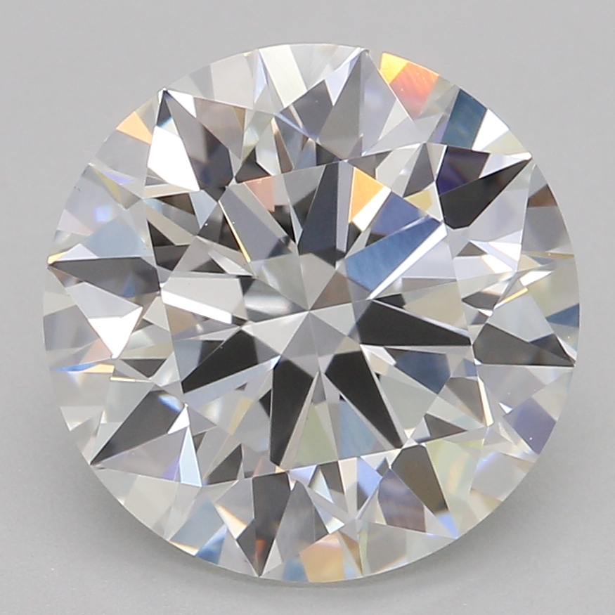 2.56 Carat Round Cut Lab Diamond