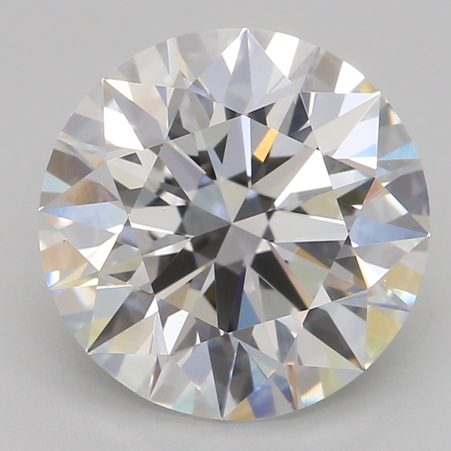 2.58 Carat Round Cut Lab Diamond