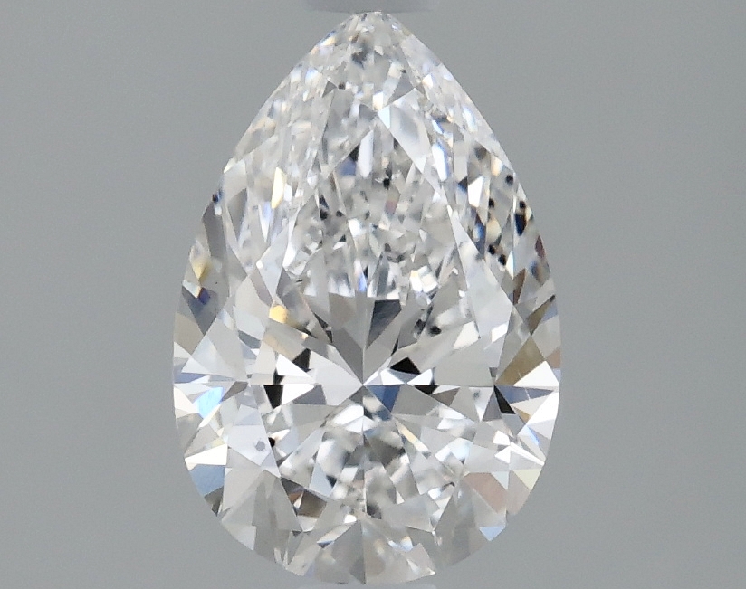 1.28 Carat Pear Cut Lab Diamond