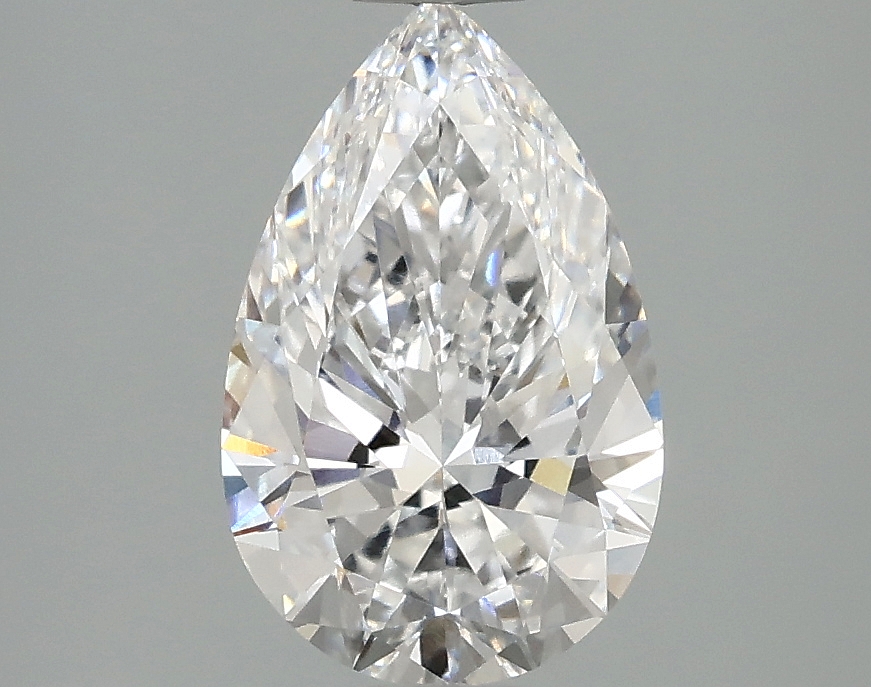 1.63 Carat Pear Cut Lab Diamond