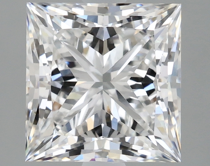 2.81 Carat Princess Cut Lab Diamond