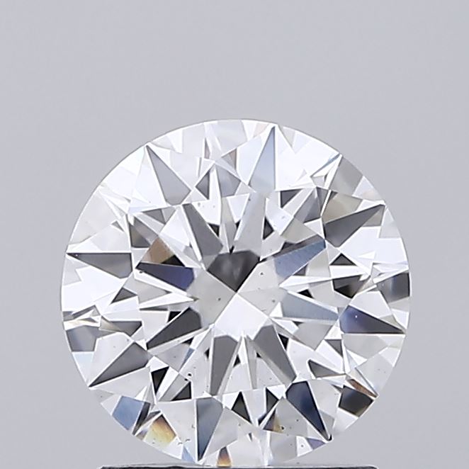 1.5 Carat Round Cut Lab Diamond