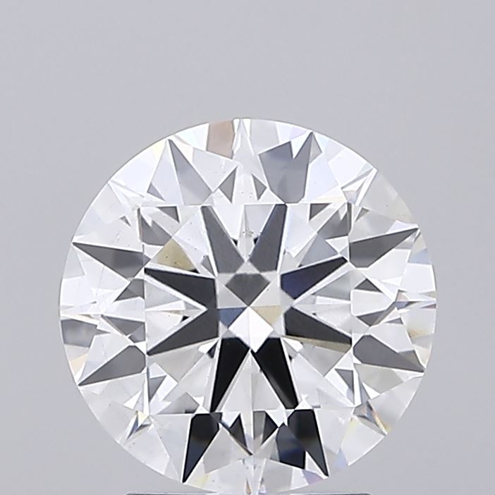 2.61 Carat Round Cut Lab Diamond