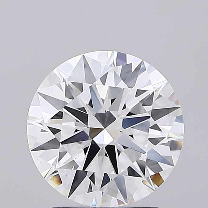 2.32 Carat Round Cut Lab Diamond