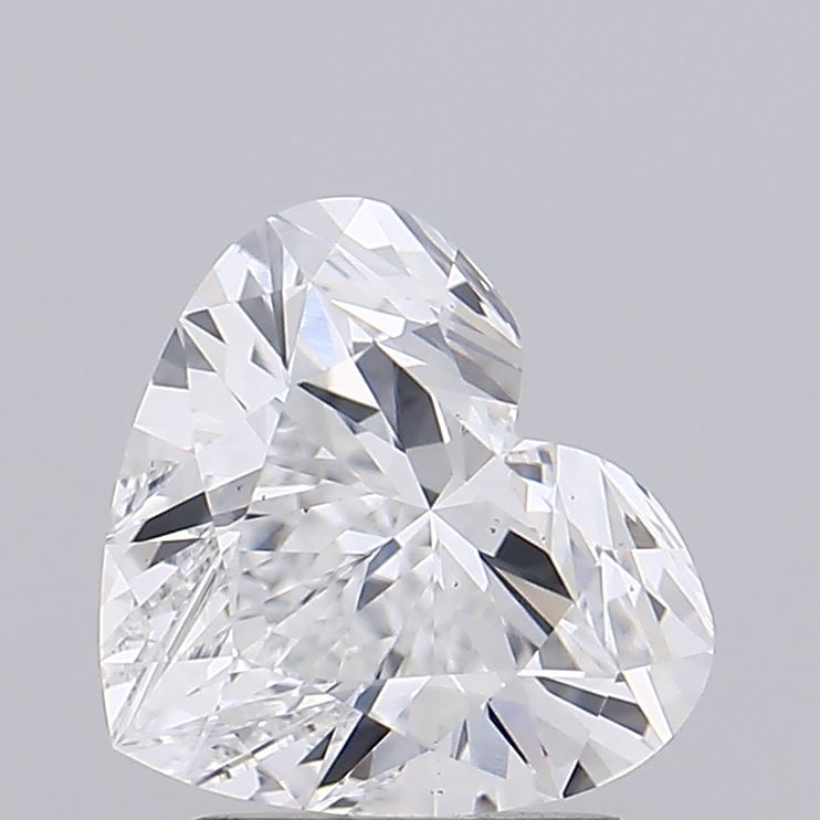 1.75 Carat Heart Cut Lab Diamond