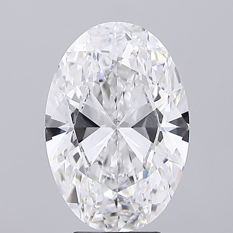 5.15 Carat Oval Cut Lab Diamond