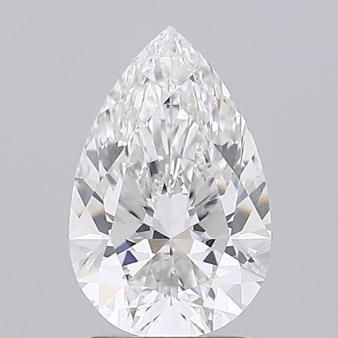 1.86 Carat Pear Cut Lab Diamond