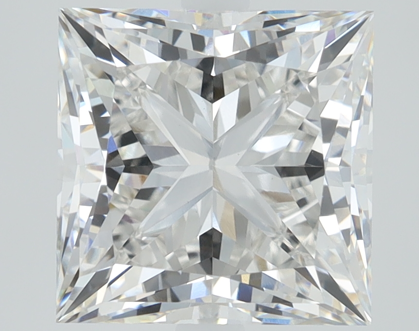 4.57 Carat Princess Cut Lab Diamond