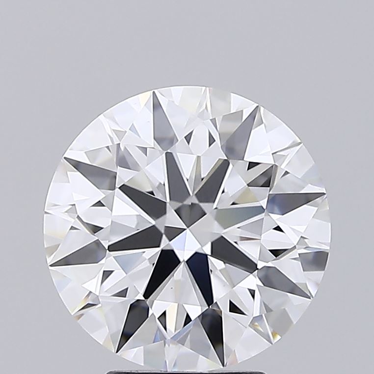 3.73 Carat Round Cut Lab Diamond