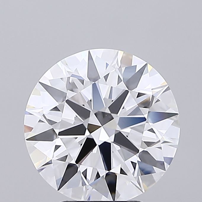 3.73 Carat Round Cut Lab Diamond