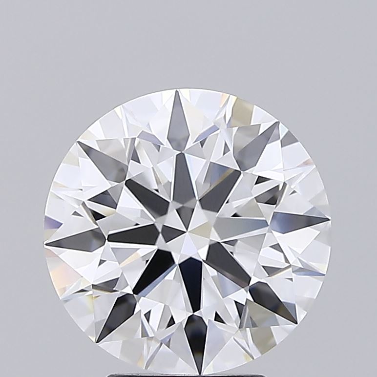 3.82 Carat Round Cut Lab Diamond