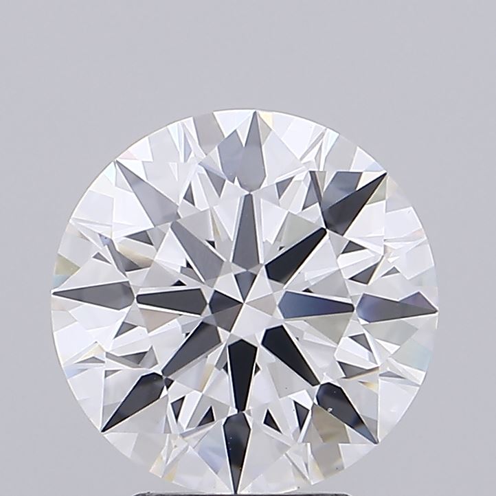 3.84 Carat Round Cut Lab Diamond