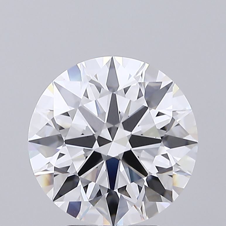 3.96 Carat Round Cut Lab Diamond