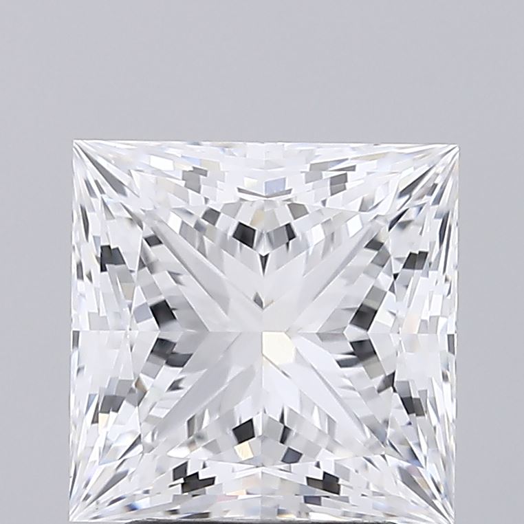 3.17 Carat Princess Cut Lab Diamond