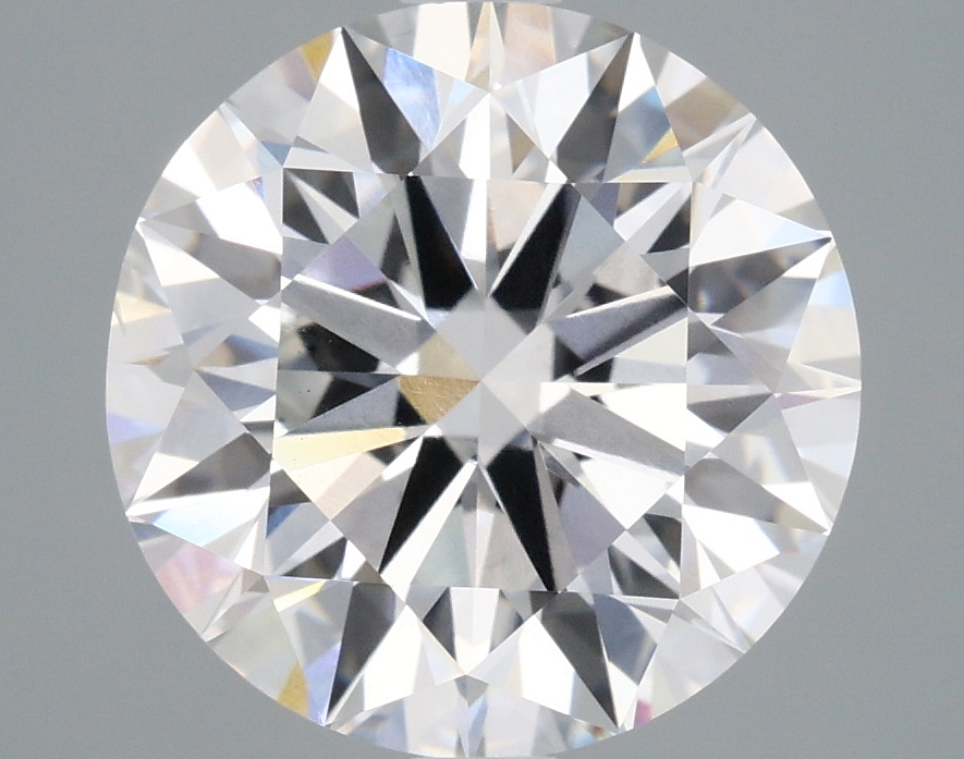 3.89 Carat Round Cut Lab Diamond