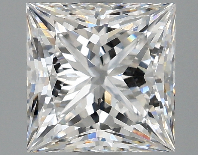 2.5 Carat Princess Cut Lab Diamond