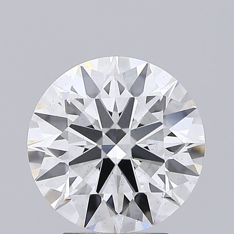 2.74 Carat Round Cut Lab Diamond