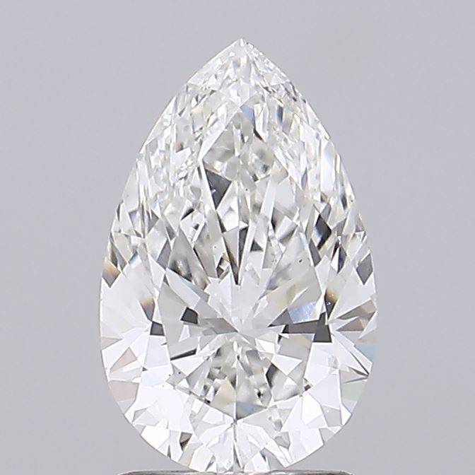 1.76 Carat Pear Cut Lab Diamond