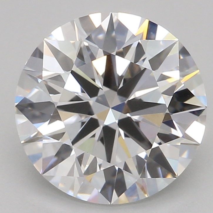 1.54 Carat Round Cut Lab Diamond