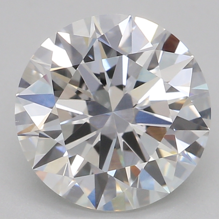 1.54 Carat Round Cut Lab Diamond