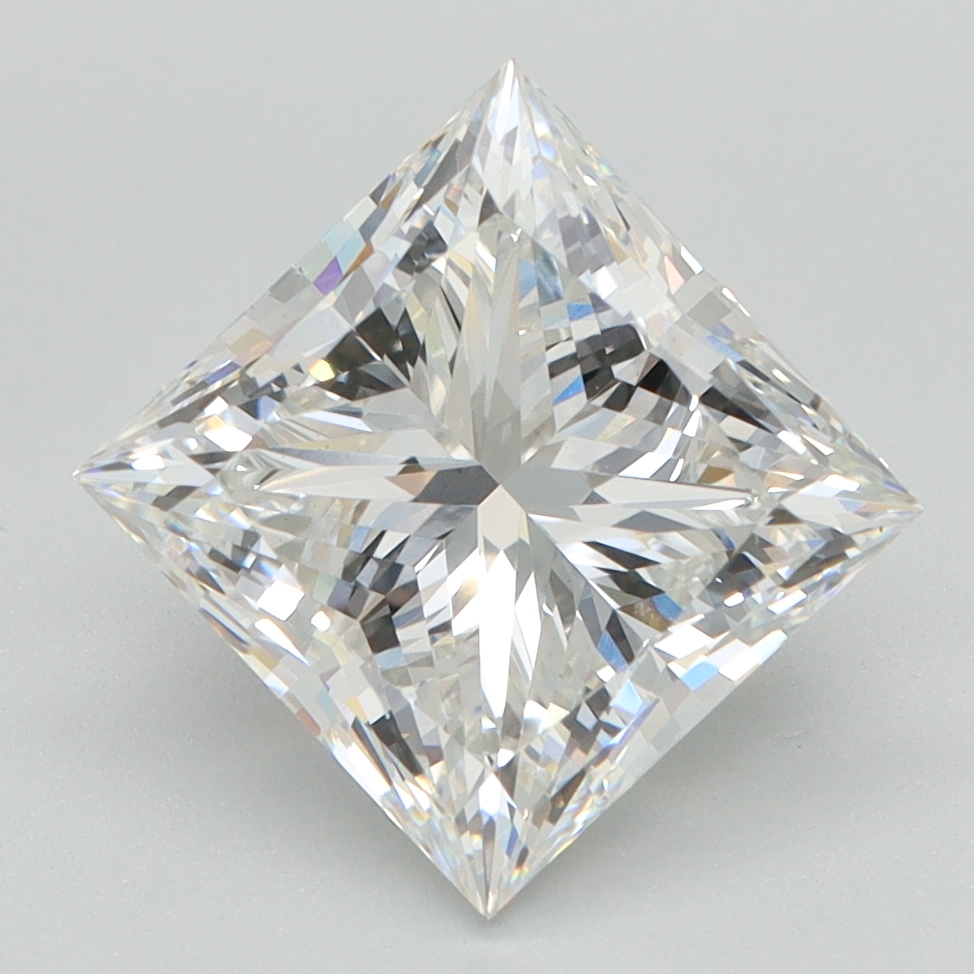 2.85 Carat Princess Cut Lab Diamond