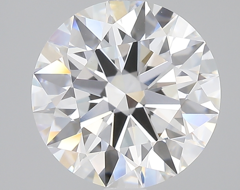 3.08 Carat Round Cut Lab Diamond