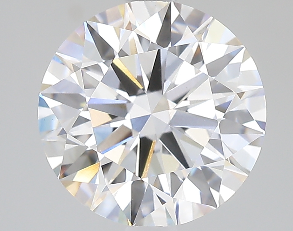 3.08 Carat Round Cut Lab Diamond