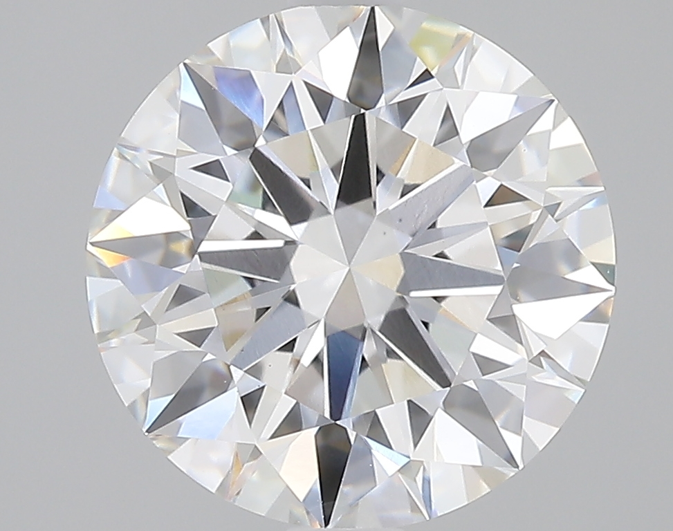 3.09 Carat Round Cut Lab Diamond